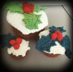 Crochet Christmas Puddings